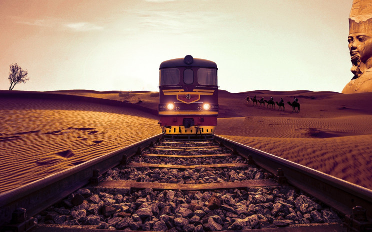 Vonat Egyiptomban