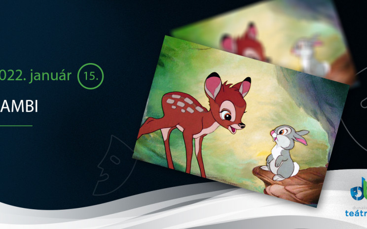 A Bambi előadás plakátja